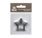 Cortador metalico sio-2 estrella set de 3 piezas