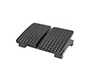 Reposapies maul step duo ajustable en altura color negro 430x320 cm