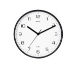 Reloj maul drip de pared redondo 25 cm diametro cuarzo marco negro