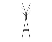 Perchero metalico maul avalon pie 9 colgadores color negro 1800x310 mm