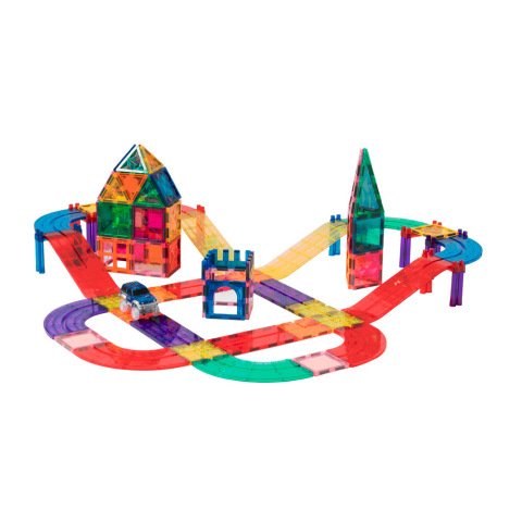 Juego de construccion magnetico circuito coches 72 piezas +3 años