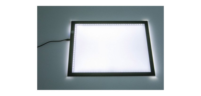 Pantalla de luz para calcar a3 usb 3 intensidades