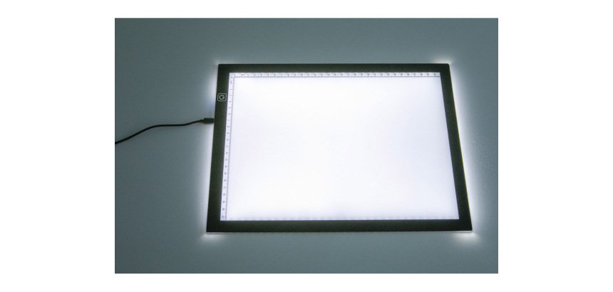 Pantalla de luz para calcar a3 usb 3 intensidades