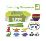 Juego de clasificacion conteo de dinosaurios +3 años