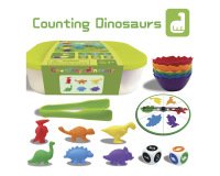 Juego de clasificacion conteo de dinosaurios +3 años