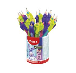 Lapiz de grafito maped hb goma con adaptador ergon kidy