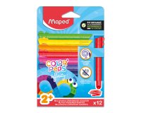 Lapices de colores maped color peps infinity kidy blister de 12 unidades colores surtidos