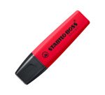 Rotulador stabilo boss fluorescente 70 rojo real
