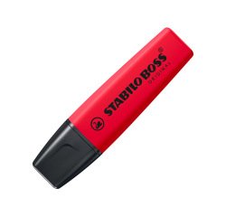 Rotulador stabilo boss fluorescente 70 rojo real