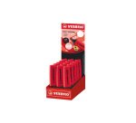 Rotulador stabilo boss fluorescente 70 rojo real expositor de 15 unidades