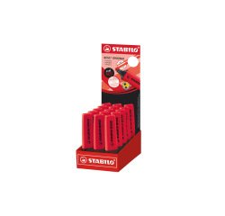 Rotulador stabilo boss fluorescente 70 rojo real expositor de 15 unidades
