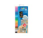 Rotulador carioca acrilico paint marker punta media tip estuche de 24 unidades colores surtidos