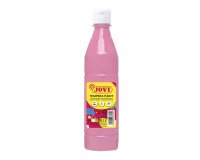 Tempera liquida jovi rosa botella de 500 ml