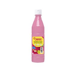 Tempera liquida jovi rosa botella de 500 ml