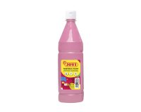 Tempera liquida jovi rosa botella de 1000 ml