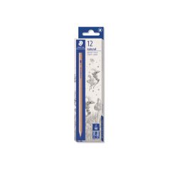 Lapices de grafito staedtler noris hb madera natural
