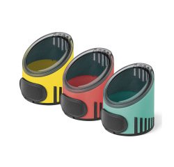 Sacapuntas staedtler norix metalico 8,2 mm con deposito 1 uso caja de 10 unidades colores surtidos