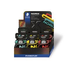 Regla staedtler norix 565 30 flexible enrollable 30 cm expositor de 12 unidades colores surtidos