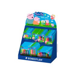 Expositor sobremesa staedtler gama noris junior peppa pig 48 unidades surtidas