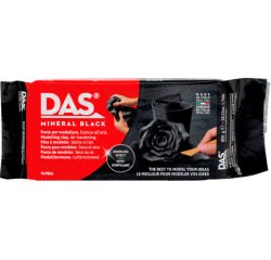 Pasta de modelar das mineral 400 gr color negro