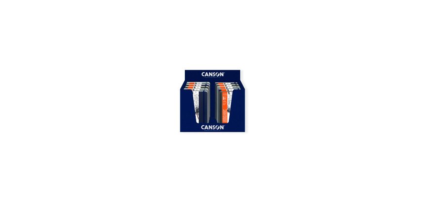 Cuaderno de bocetos canson art books graduate sketch 140x216 mm expositor de 10 unidades