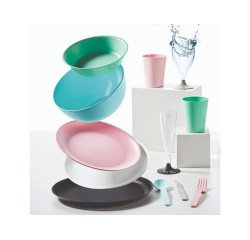 Vaso polipropileno archivo 2000 reutilizable libre bpa capacidad 330 ml color blanco