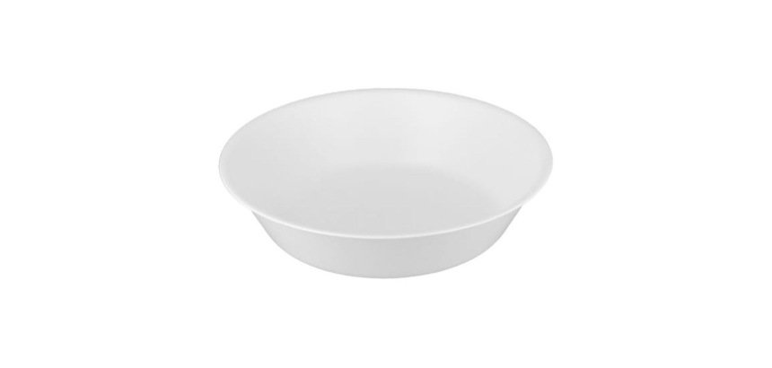 Plato polipropileno archivo 2000 hondo 17,8 cm diametro reutilizable e irrompible libre bpa color blanco