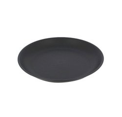 Plato polipropileno archivo 2000 llano 23,5 cm diametro reutilizable e irrompible libre bpa color gris