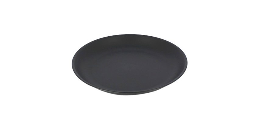 Plato polipropileno archivo 2000 llano 23,5 cm diametro reutilizable e irrompible libre bpa color gris