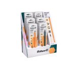 Lapiz de grafito infinito pelikan cuerpo aluminio expositor de 12 unidades