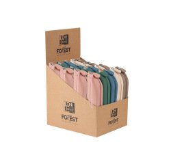 Estuche portatodo oxford forest silicona con cremallera reciclado colores surtidos