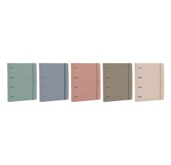 Carpeta anillas oxford europeanbinder forest din a4+ con recambio horizontal