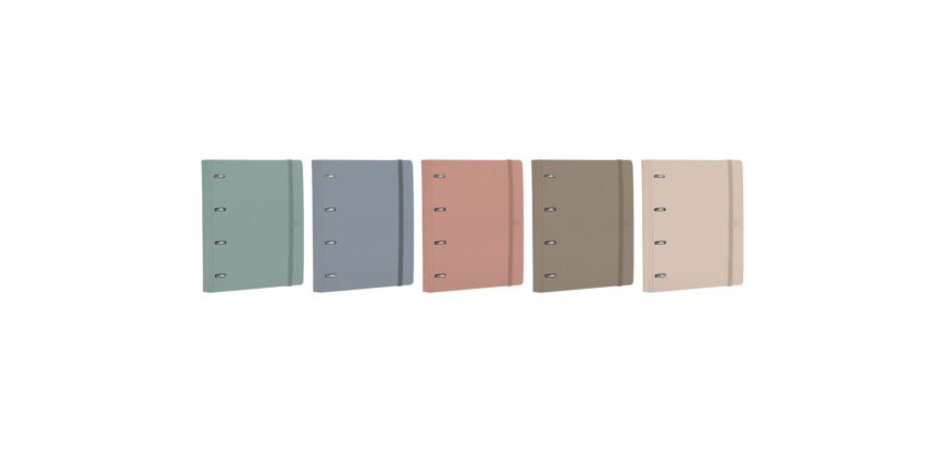Carpeta anillas oxford europeanbinder forest din a4+ con recambio horizontal
