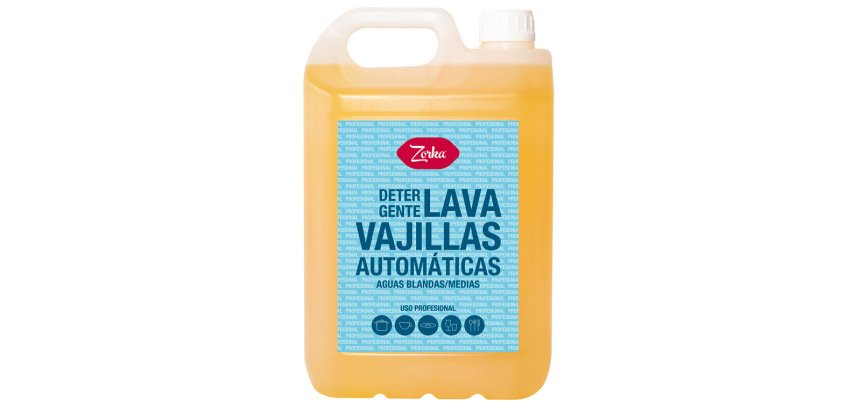 Detergente lavavajillas zorka automaticas aguas blandas/medias 6 kg