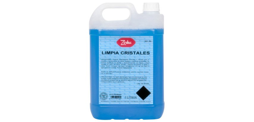Limpiacristales zorka garrafa 5 litros