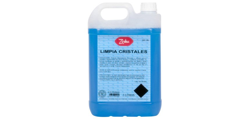 Limpiacristales zorka garrafa 5 litros