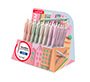 Boligrafo uni-ball jet stream sport sxn-150 tinta hibrida azul expositor de 48 unidades colores pastel surtidos