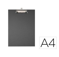 Portanotas exacompta din a4 carton rigido color negro