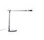 Lampara de escritorio maul led 4 niveles intensidad luz cabezal y brazo inclinable color plata