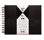 Album de fotos espiral clairefontaine tapa dura negra 210x160 mm 40 hojas 185 g
