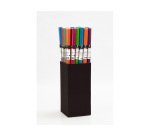 Papel de regalo clairefontaine polipropileno transparente rollo ancho 70 cm longitud 2 mt colores