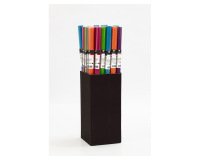 Papel de regalo clairefontaine polipropileno transparente rollo ancho 70 cm longitud 2 mt colores