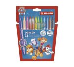 Rotulador stabilo patrulla canina lavable punta media caja de 12 unidades colores surtidos