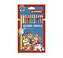 Lapices de colores stabilo patrulla canina mina 4,2 mm caja de 12 unidades colores surtidos