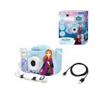 Camara de fotos infantil lexibook frozen con funda protectora y tarjeta sd 8gb