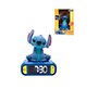 Reloj despertador digital lexibook 3d disney stitch con luz nocturna y efectos sonoros