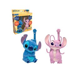 Walkie talkies lexibook 3d disney stitch&angel 2 canales 500 m