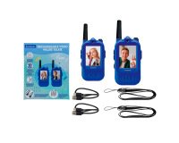 Walkie talkies lexibook con pantalla funcion llamada de video 500 m recargable