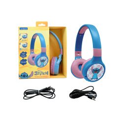 Auriculares plegables lexibook k-pop academy 2 en 1 bluetooth y cable usb-c control de volumen