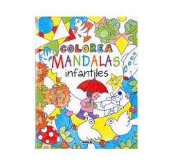 Cuaderno de colorear susaeta mandalas infantiles 96 paginas 21,4x27,8 cm